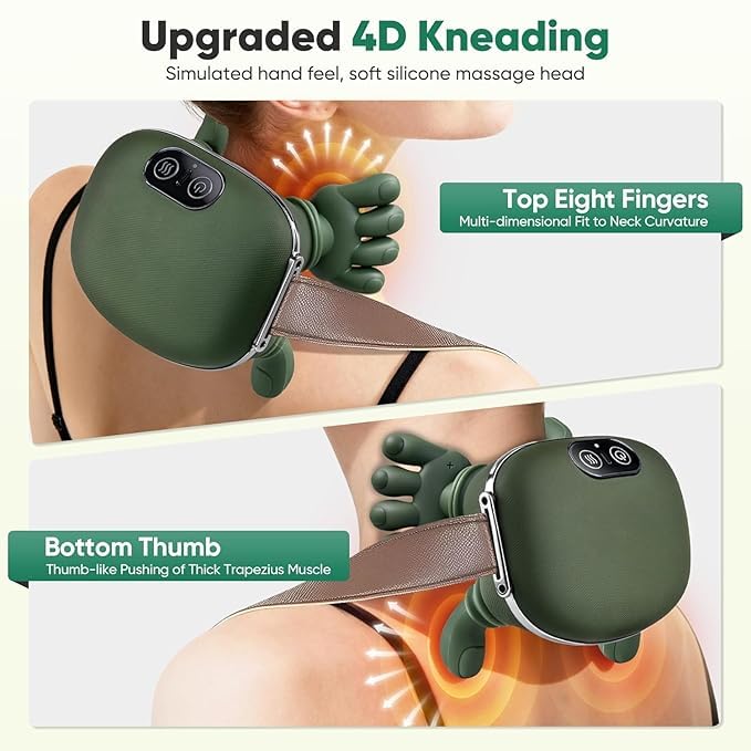 Rechargeable Neck And Shoulder Massager Pro Hand Neck Massager Smart Neck Massager Handheld Massager