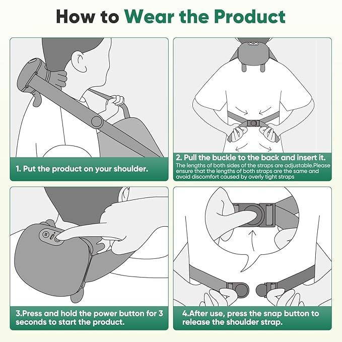 Rechargeable Neck And Shoulder Massager Pro Hand Neck Massager Smart Neck Massager Handheld Massager