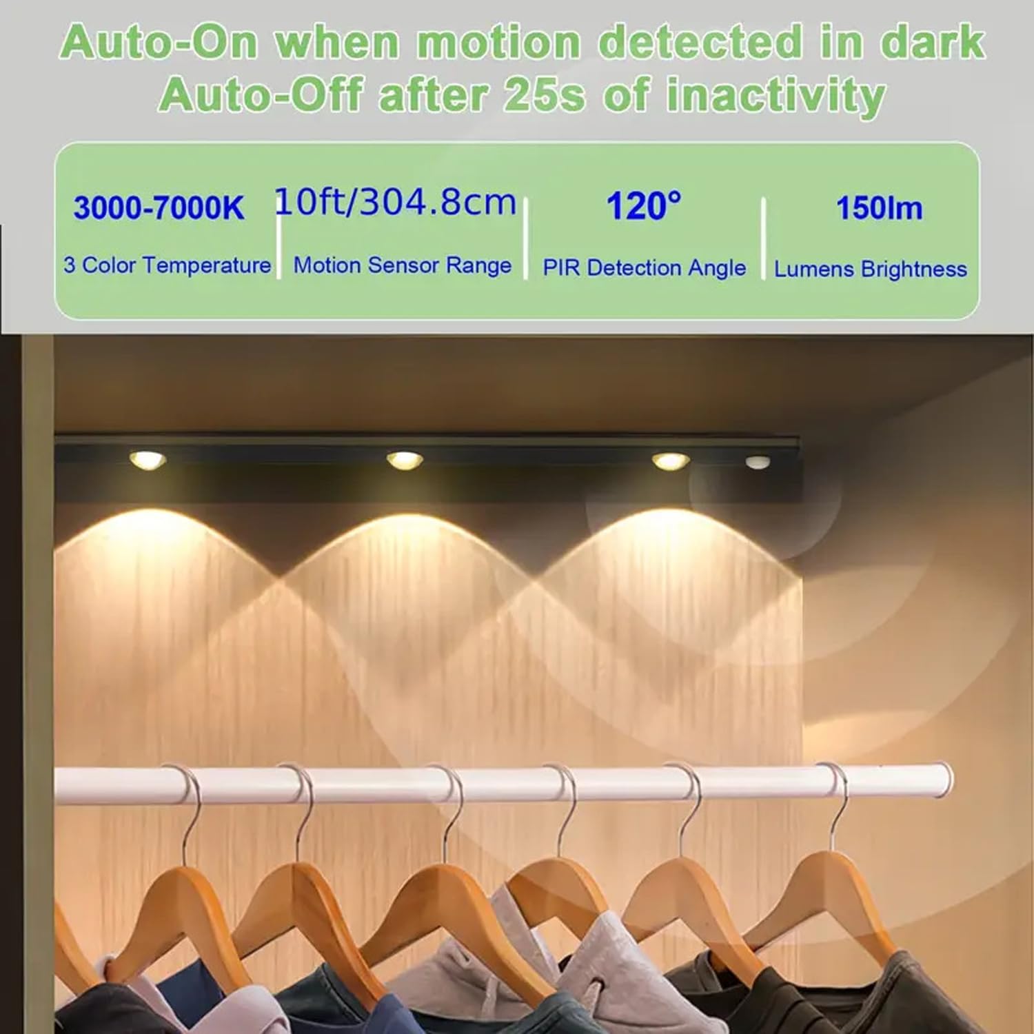 Rechargeable LED Under Cabinet Lights