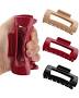 Hair Clutchers Soft Hair Claw Clip Soft Hair Buckle Butterfly Clip Hair Clamps Unbreakable Hair Clip