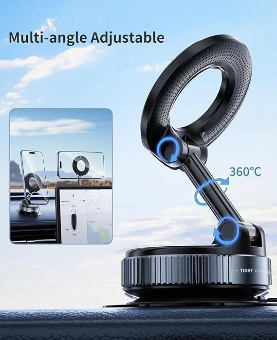 Vacuum Magnetic Phone Holder, Mounting Type: Dashboard