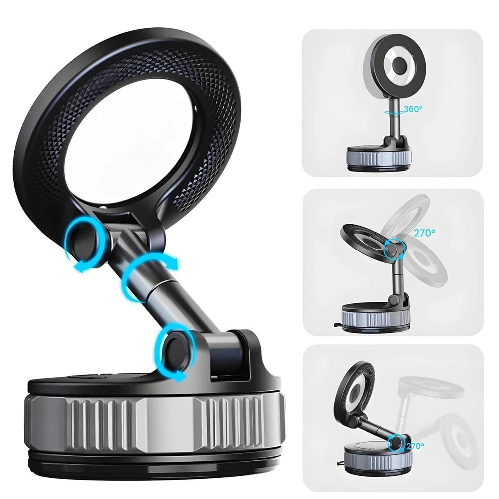Vacuum Magnetic Phone Holder, Mounting Type: Dashboard