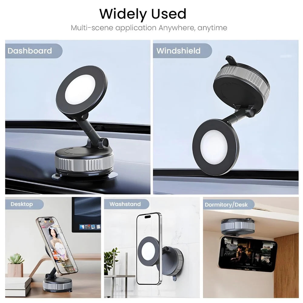Vacuum Magnetic Phone Holder, Mounting Type: Dashboard