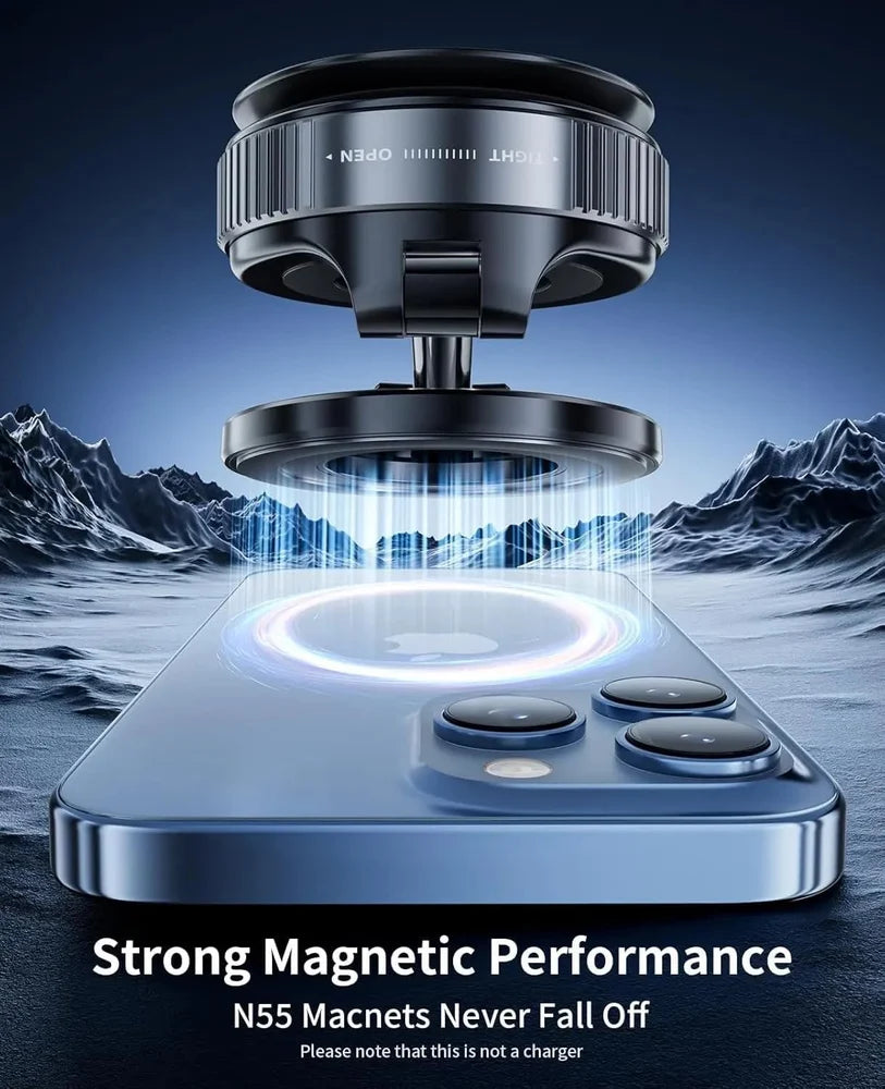 Vacuum Magnetic Phone Holder, Mounting Type: Dashboard